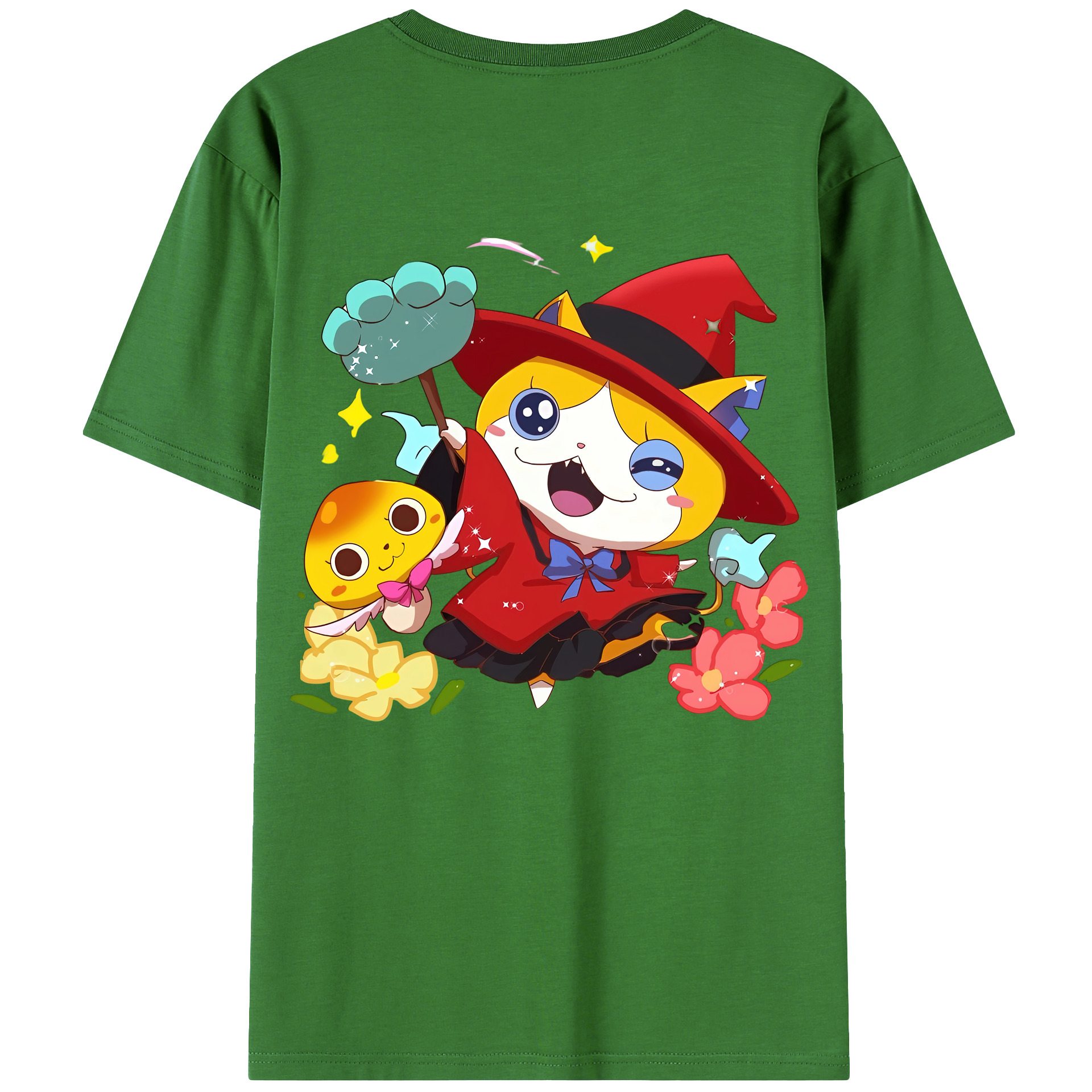 （画像用） 妖怪ウォッチ Yo-kai Watch レディース半袖Tシャツ(バックプリント)